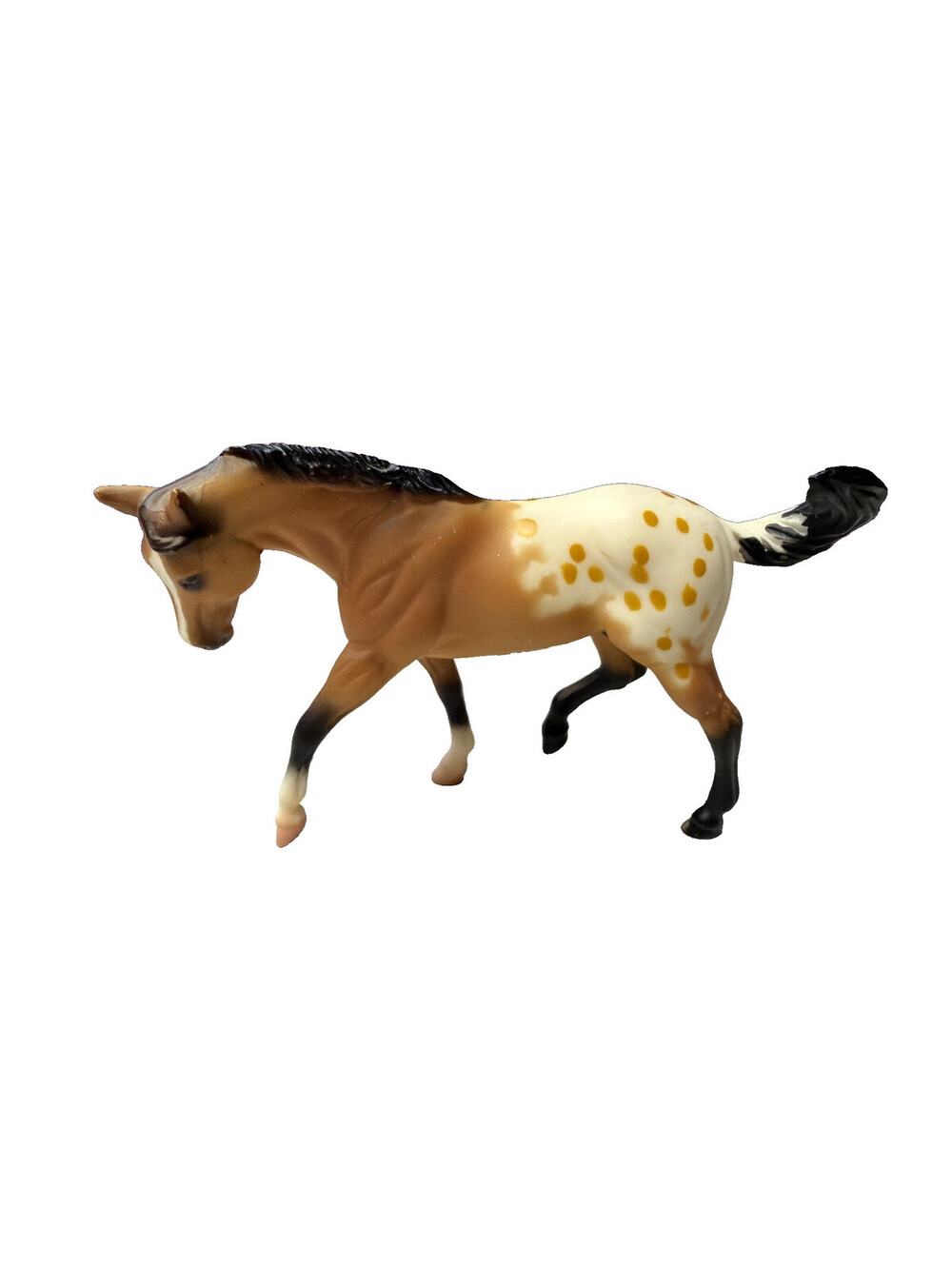 Breyer Horse Stablemates Appaloosa Stallion Collectible Toy Figurine Brown White